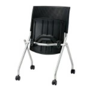 ジョインテックス 会議イス FJC-K5A ブラック 肘付[21]_1