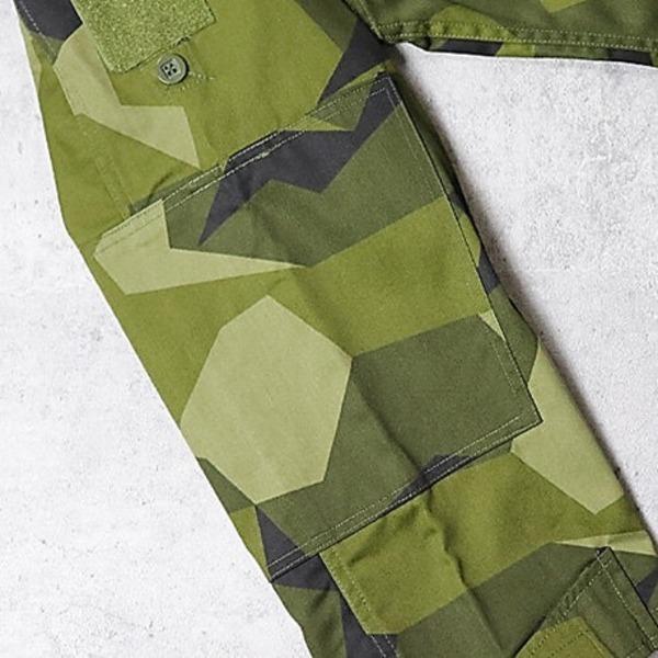 スウェーデン軍 ACTIVE LIFE社製 UF90 グリーンカモ シャツ デッドストック 未使用 190-75サイズ ミリタリーウェア 軍モノ[21]_4