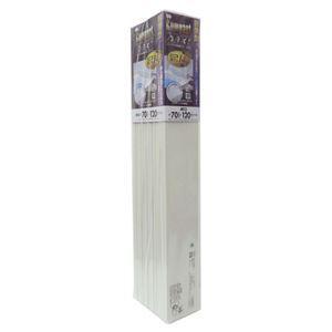 〔6個セット〕 風呂ふた 風呂フタ 70cm×120cm用 薄型 折りたたみ式 フラット形 コンパクト 裏面防滑加工 SGマーク認定 浴室[21]