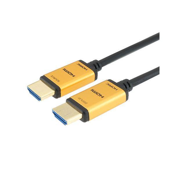 ホーリック 光ファイバー HDMIケーブル 20m スタンダードタイプ ゴールド HH200-537GP[21]