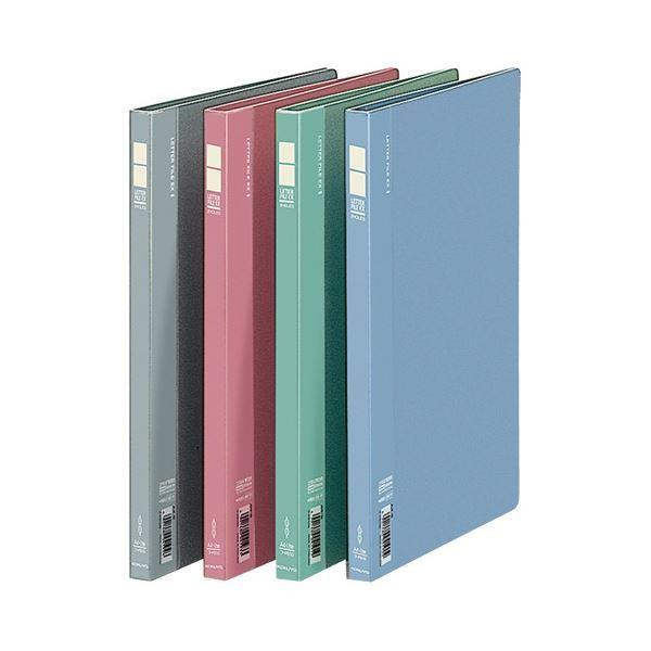 コクヨ レターファイルEX A4タテ 120枚収容 背幅21mm ピンク フ-F510P 1セット(10冊)[21]の画像