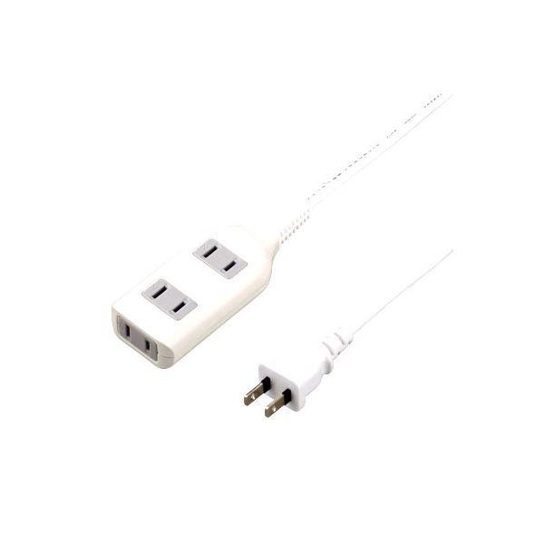 〔5個セット〕 YAZAWA テーブルタップ 3個口 10m ホワイト HSL3010WHX5[21]