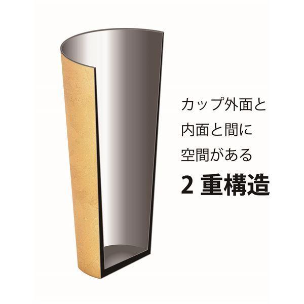 漆磨 箔衣（はくごろも） 2重ピルスナー 350ml SCW-P801[21]の画像