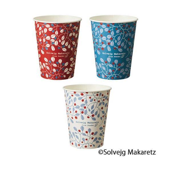 (まとめ) TANOSEE 紙コップ Berry(ベリー) 275ml(9オンス) 1パック(100個) 〔×10セット〕[21]