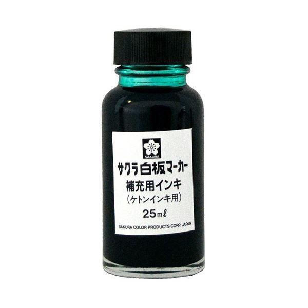 (まとめ) サクラクレパス 白板マーカー 補充インキ ケトンタイプ 25ml みどり HWBKケトン#29 1個 〔×30セット〕[21]