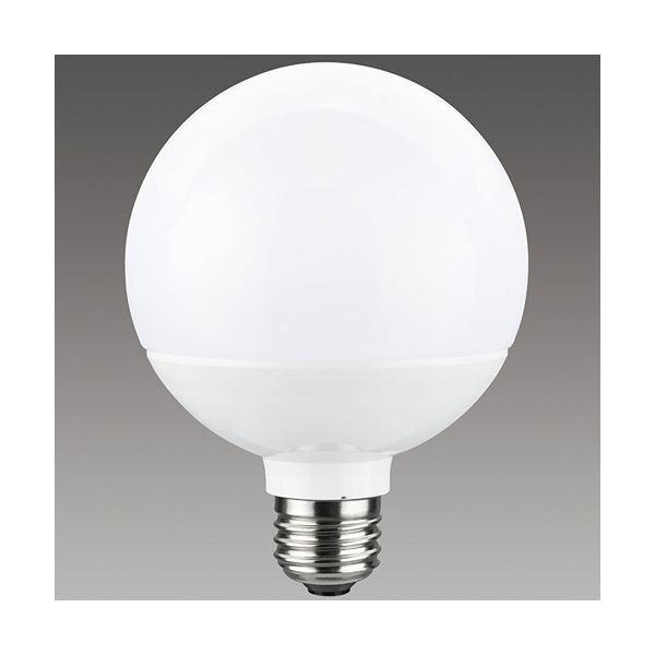 (まとめ) 東芝ライテック LED電球 ボール電球形 E26口金 6.4W 昼白色 LDG6N-G/60W/2 1個 〔×5セット〕[21]の画像