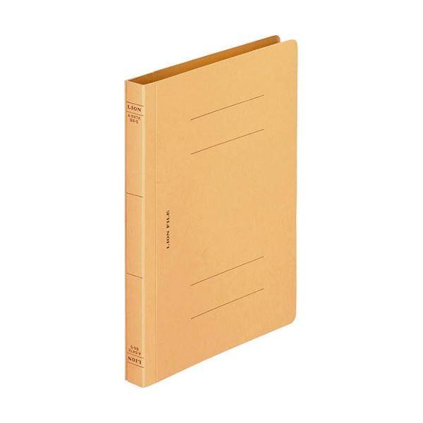 (まとめ) ライオン事務器 フラットファイル(環境)樹脂押え具 B6タテ 150枚収容 背幅18mm 黄 A-547KB6S 1セット(10冊) 〔×10セット〕[21]