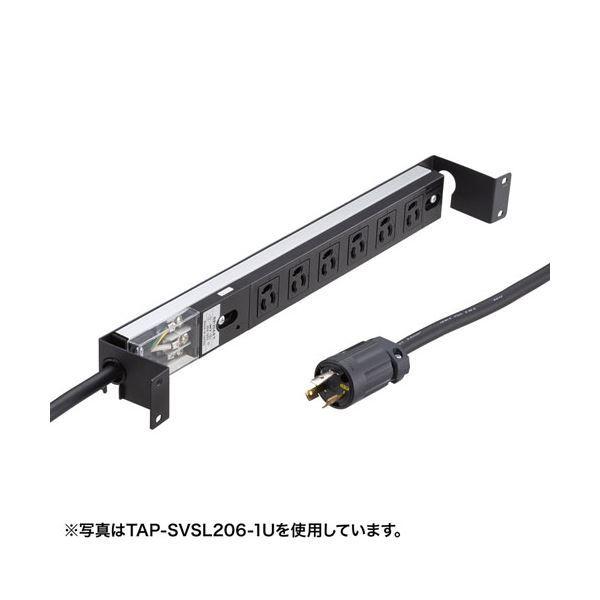 サンワサプライ サーバーラック用コンセントバー1U TAP-SVSL156