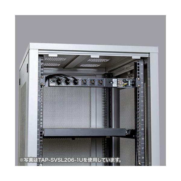 サンワサプライ サーバーラック用コンセントバー1U TAP-SVSL156