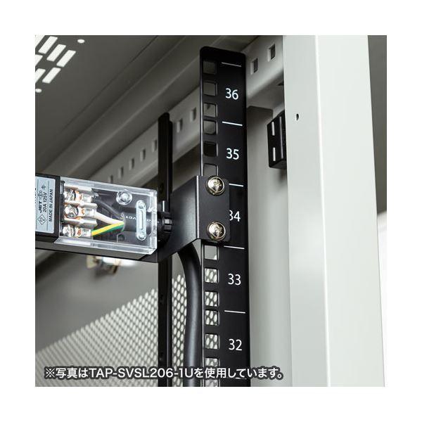 サンワサプライ サーバーラック用コンセントバー1U TAP-SVSL156