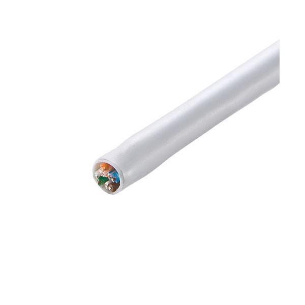 サンワサプライ CAT5eUTP単線ケーブルのみ100m KB-C5L-CB100WN[21]