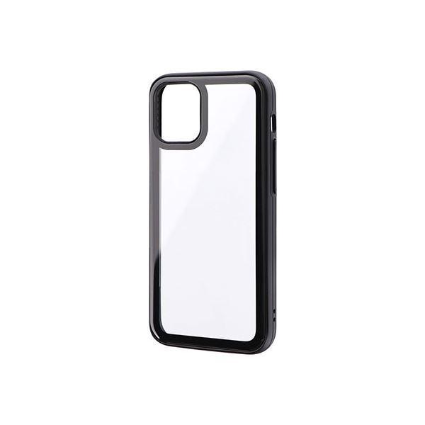 LEPLUS iPhone 12 mini ラウンドエッジガラスシェルケース SHELL GLASS Round ブラック LP-IS20SGRBK[21]｜bucklebunny