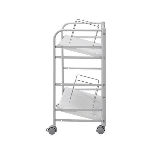 ファイルワゴン 角度変更可能タイプ WG-301N 【MPLNANBK】 組立品[21]