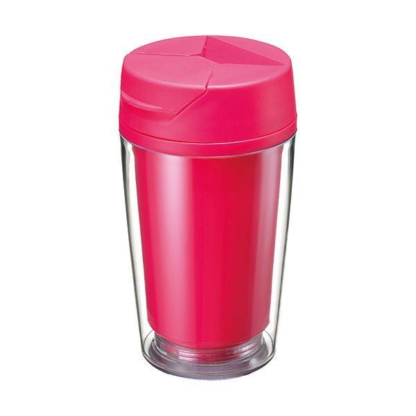 トレードワークス カスタムデザインタンブラーFC 250ml ピンク TS-1146-030 1箱(60個)[21]