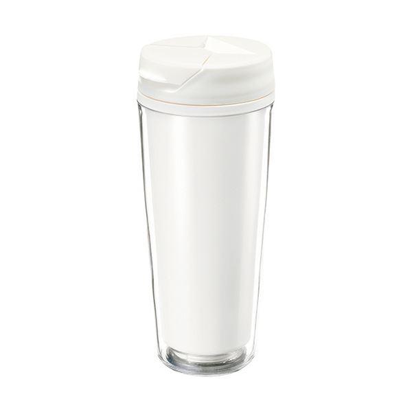トレードワークス カスタムデザインタンブラーFC 500ml ホワイト TS-0617-044 1箱(50個)[21]
