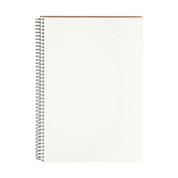 （まとめ）マルマン スパイラルノート ベーシックA5 無地 80枚 N227ES 1セット(5冊)〔×5セット〕[21]の画像