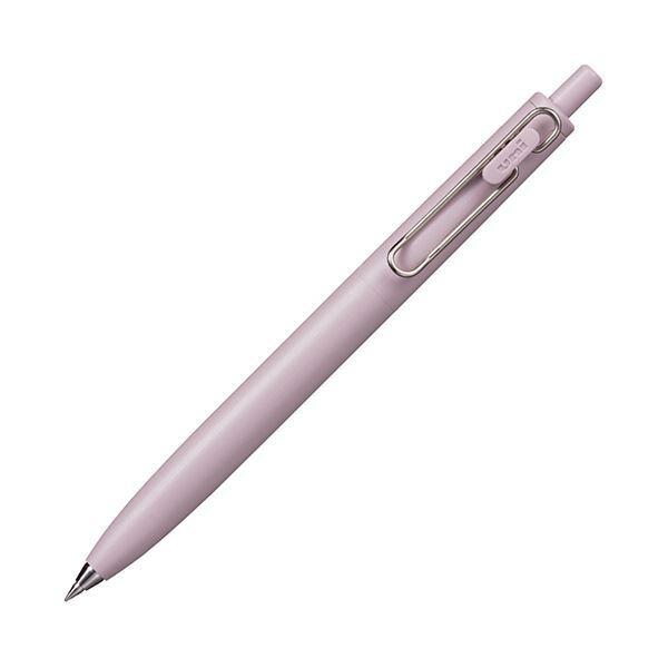 （まとめ）三菱鉛筆 ゲルインクボールペンユニボール 壱F 0.38粍 黒 (軸色：Fサクラ色(花霞)) UMNSF38F.13 1仕掛ける(10本)〔×5仕掛ける〕[21] 文具、ステーショナリー-万年筆