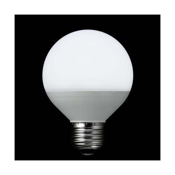〔10個セット〕 YAZAWA G70ボール形LED 40W相当 E26 N色 昼白色 LDG4NG70X10[21]の画像