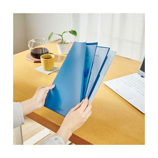 (まとめ）ライオン事務器 ハードメモホルダーTERENE（テレネ） A4 チャコール HH-63P 1冊 〔×30セット〕[21]_1