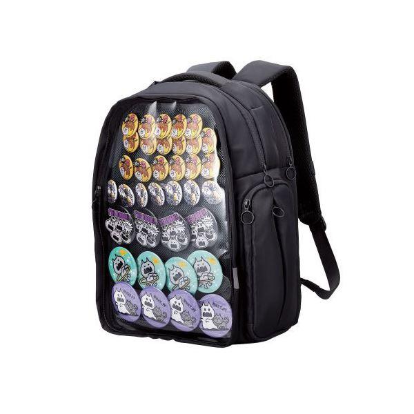 エレコム 推しごとバックパック Lサイズ ブラック BM-OGBP02LBK[21]の画像