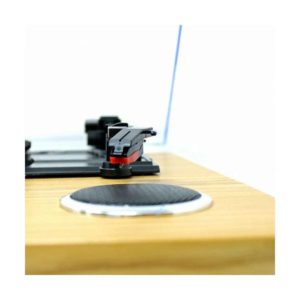 WINTECH スピーカー内蔵レコードプレーヤー KRP-206S[21]_3