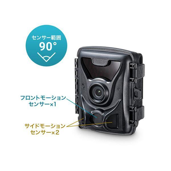 サンワサプライ 連続録画機能付きトレイルカメラ CMS-SC07BK[21]