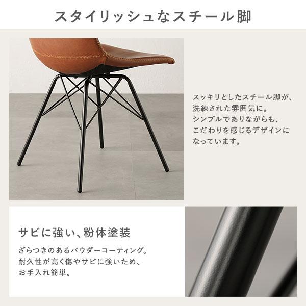 3点セット ダイニングこたつテーブル 幅110cm グレージュ ＋ レギュラータイプ チェア キャメル×2脚 【クール】 布団レス 組立品〔代引不可〕[21]