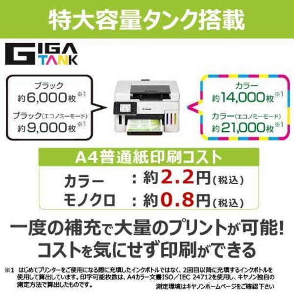キヤノン インクジェット複合機 GX6530[21]の画像