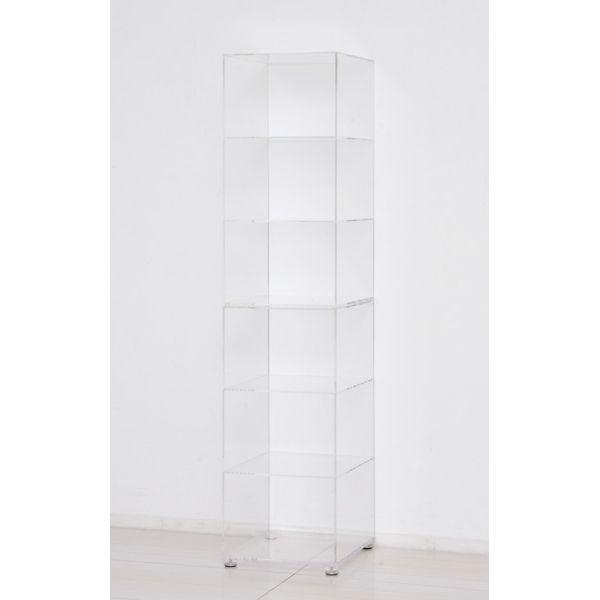 〔2個組〕 アクリル シューズボックス 約幅26cm アクリリック シューズラック 下駄箱 玄関 収納家具 インテリア家具 完成品[21]_1