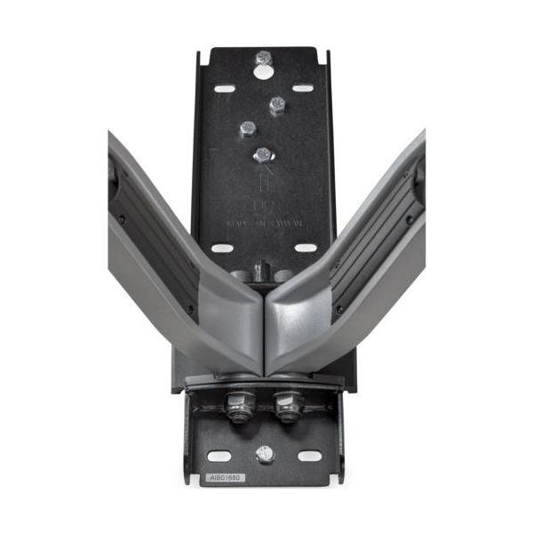 StarTech.com ダブルアーム式テレビ壁掛け金具 32-75型 VESA規格対応 ブラック＆シルバー FPWARPS1台[21]の画像