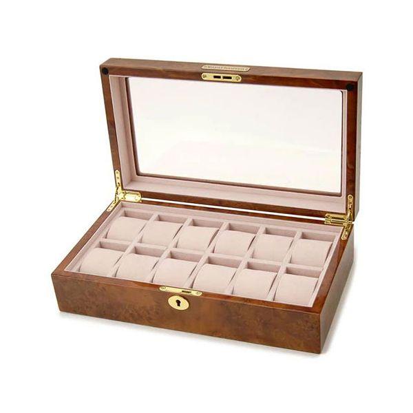 Royal hausen ロイヤルハウゼン 時計収納ケース 12本収納 大事な腕時計を大切に保管 GC02-LG3-12[21]_1