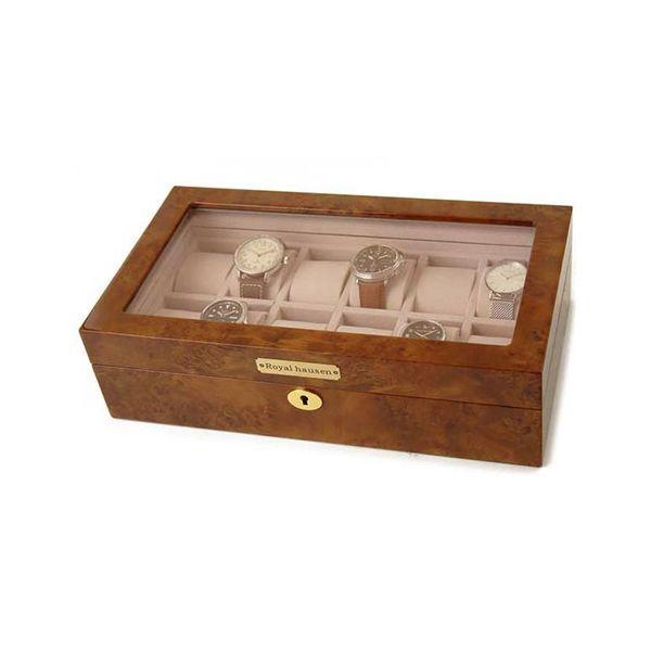 Royal hausen ロイヤルハウゼン 時計収納ケース 12本収納 大事な腕時計を大切に保管 GC02-LG3-12[21]_2