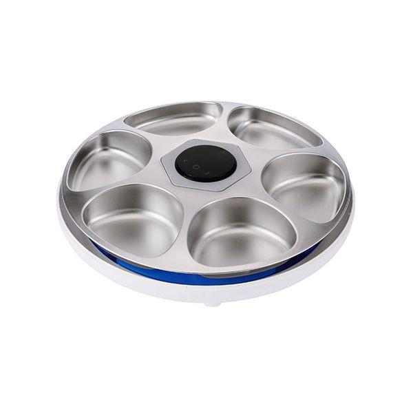 エレコム タイマー式6食自動給餌器 ウェットフード対応 PET-AF07WH[21]の画像