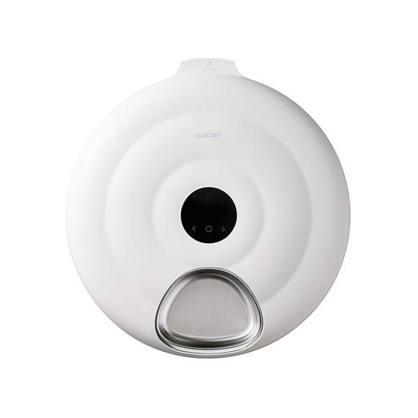 エレコム タイマー式6食自動給餌器 ウェットフード対応 PET-AF07WH[21]の画像