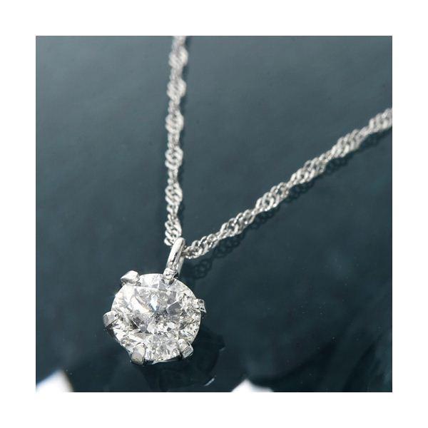 純プラチナ0.3ct ダイヤモンドペンダント/ネックレス[21]