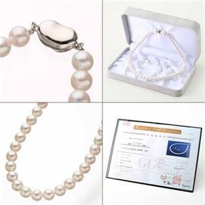 花珠本真珠 あこや真珠 7.5mm 〜 8mm パールネックレス パールピアス 2