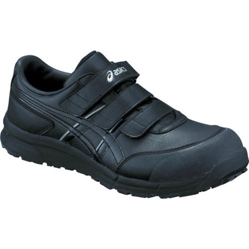 【大放出セール】 アシックス　ウィンジョブＣＰ３０１　ブラック×ブラック　２３．０ｃｍ その他作業靴、安全靴