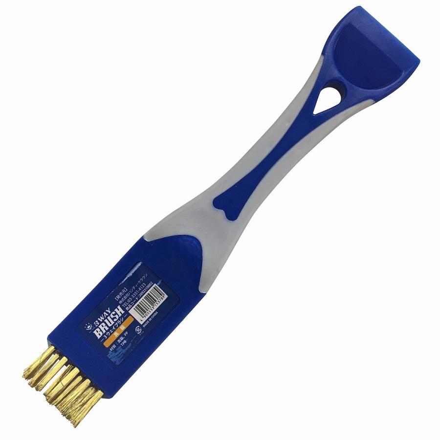 ハンディ・クラウン 3WAY BRUSH 真鍮 50mm :4905533153789:バックティースショップ ヤフー店 通販 ハンディ・クラウン HC-HB3B503WAY BRUSH 真鍮 50mm