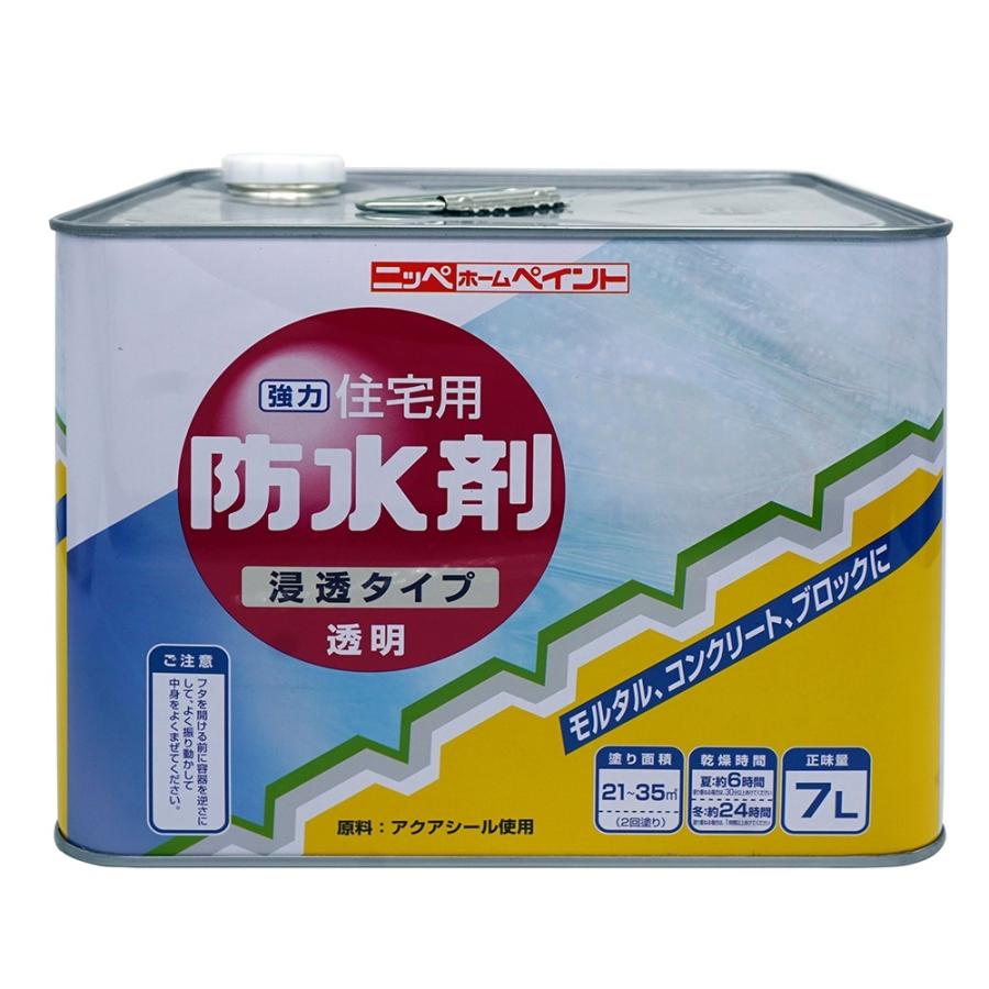 ニッペホームプロダクツ（日本ペイント）　住宅用防水剤　7L　住宅用防水剤　7L　透明　透明