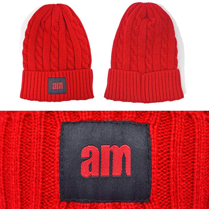 AM エーエム am after midnight CABLE KNIT CAP BEANIE ビーニー