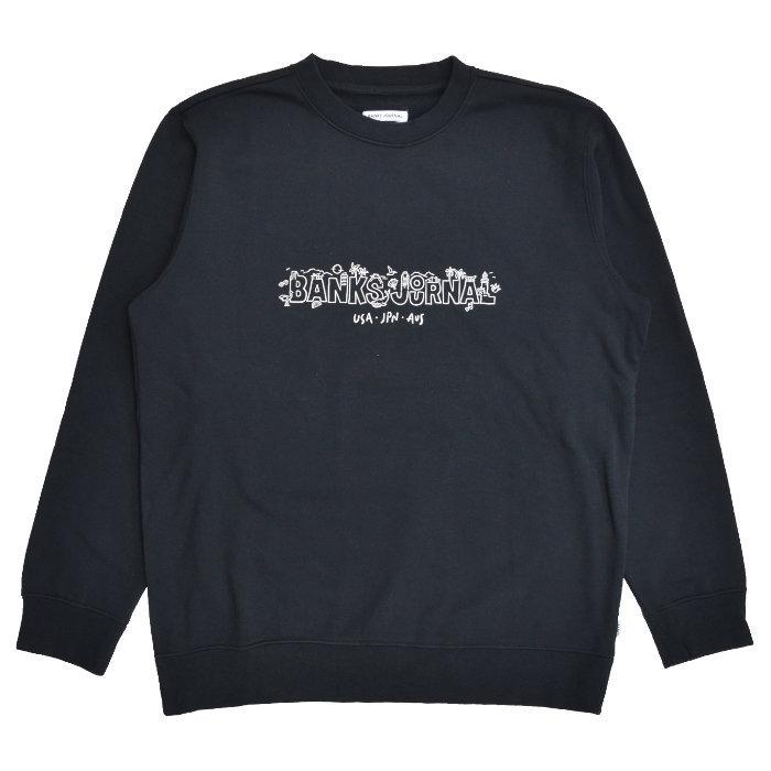 BANKS JOURNAL バンクス ジャーナル トレーナー PERINI LABEL CREW GRAPHIC FLEECE スウェット フリース WFL0263 バーゲン｜buddy-stl｜04