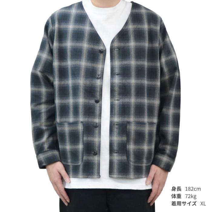 BIG MIKE（ビッグマイク） カーディガン HEAVY FLANNEL CARDIGAN