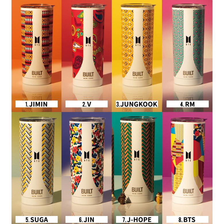 BTS × BUILT ビルト 防弾少年団 ステンレス タンブラー 591ml BTS