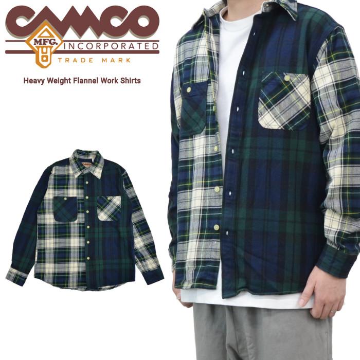 CAMCO（カムコ） ネルシャツ HEAVY WEIGHT FLANNEL WORK SHIRTS