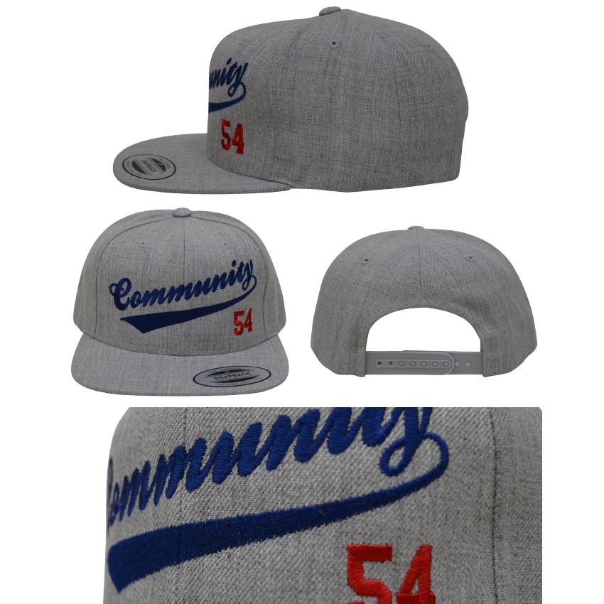 COMMUNITY 54(コミュニティー54) Players Hat Snapback Cap スナップバック キャップ 帽子 【クリアランスセール】｜buddy-stl｜02