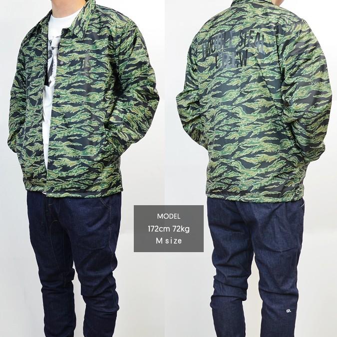DOUBLE STEAL（ダブルスティール） CAMO COACH JACKET コーチ