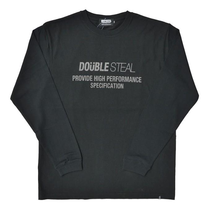 DOUBLE STEAL BLACK ダブルスティール ブラック MIDNIGHT L/S T-SHIRT 