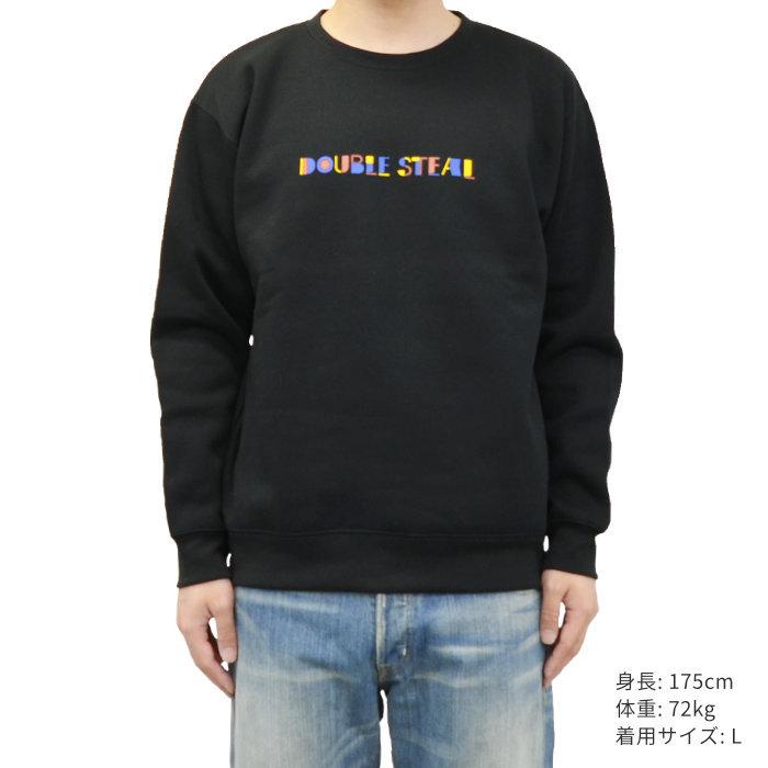 DOUBLE STEAL ダブルスティール スウェット COLORFUL LOGO SWEATSHIRT クルーネック トレーナー フリース 長袖 トップス 904-14067　バーゲン｜buddy-stl｜04