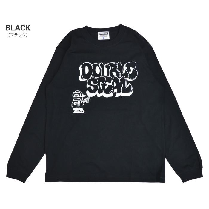 DOUBLE STEAL（ダブルスティール） ロンT GRAFFITI DOUBZ LOGO L/S T