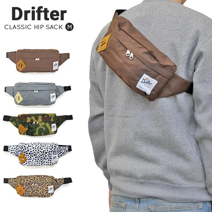 Drifter ドリフター ウエストバッグ CLASSIC HIP SACK M ボディバッグ  